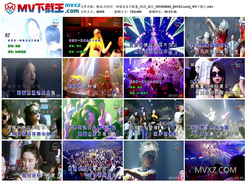 梅朵-有没有一种思念永不疲惫_国语_流行_MED00829